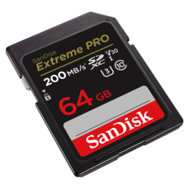 SanDisk SDXC Extreme Pro 64GB 200/90 mb/s - V30