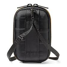 Lowepro compact camera tas Santiago 20 ll Zwart-oranje