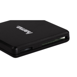 Hama USB-3.0-multi-kaartlezer, SD/microSD/CF, zwart