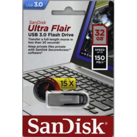 Sandisk Cruzer Ultra flair 32GB 150MB/s-USB 3.0