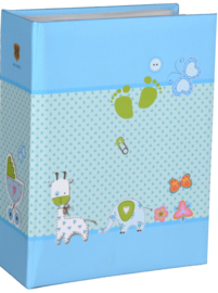 Baby Moments Blauw Insteek 100 foto's