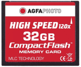 AgfaPhoto 32 GB CompactFlash-kaart HighSpeed