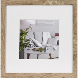 Houten fotolijst Modern 30x30 Mid bruin