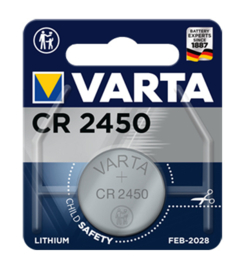 Varta CR2450  3v Lithium knoopcel