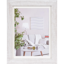 Houten fotolijst Modern 15x20 wit