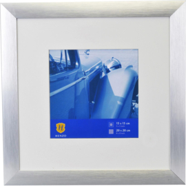 Luzern Aluminium 20x20 cm zilver