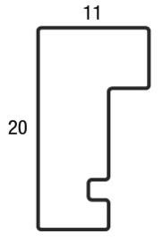 Viola 30x30 donkerbruin