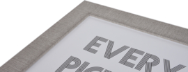 Silverline 15x20 grijs