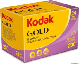 Kodak  Gold kleuren film   24 opnames 200 asa    135mm