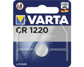 Varta CR 1220 3 Volt, Lithium Knoop cel