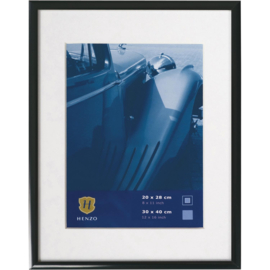 Portofino aluminium 30x40 zwart