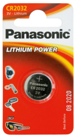 CR 2032 3 Volt, Lithium Knoop cel Panasonic