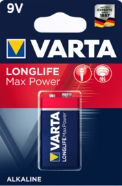Varta Longlife Max Power 9V Block (6LR61)