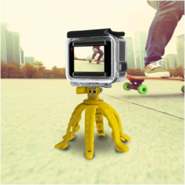 Flexibele Mini Tripod geel