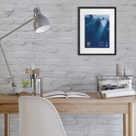 Portofino aluminium 30x40 zwart