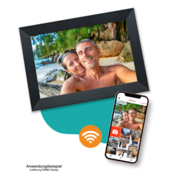 Pora & CO Digitaal fotolijst 8 inch met WIFI en touchscreen