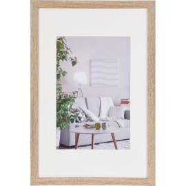 Houten fotolijst Modern 30x45 Mid bruin