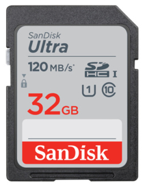 Sandisk Ultra SDHC UHS-1   32GB 120Mb/s