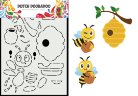470.784.115 Dutch Doobadoo Card Art Bee