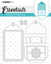 STENCILSL277 Studio Light Embossing Die Cut Essentials no.277