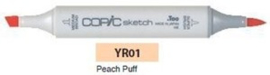 YR01 Copic Sketch Marker Peach Puff