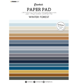 SL-ES-PP71 Paper Pad  Winter Forest