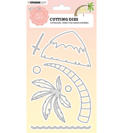 SL-SS-CD393 Studio Light Stamp & Cutting Die Sweet Stories  Bali beach