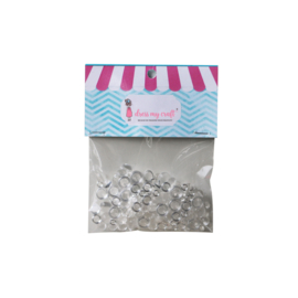 DMCFA4012 Dress My Craft Droplets Clear Water Assorted (150pcs)