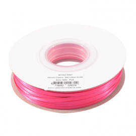 301002-5007 Vaessen Creative • Satijnlint dubbel 3 mm 100m Pink