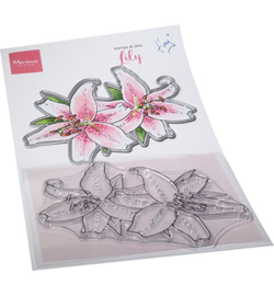 TC0890 Clear Stamp Tiny's Stamp Lily