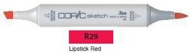 R29 Copic Sketch Marker Lipstick Red