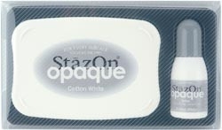Stazon Opaque kit - Cotton White