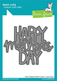 LF2803 Lawn Fawn Giant Happy Mother's Day Dies