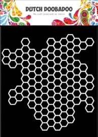 470.715.613 Mask Art 15 x 15 cm Honeycomb