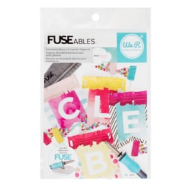 660868 We R Memory Keepers banner kit FUSEables Dear Lizzy x13