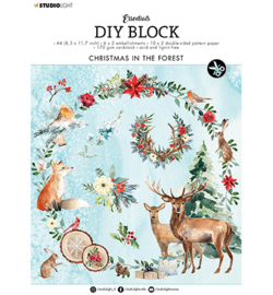 SL-ES-DCB32 Diy Blok Christmas in the forest