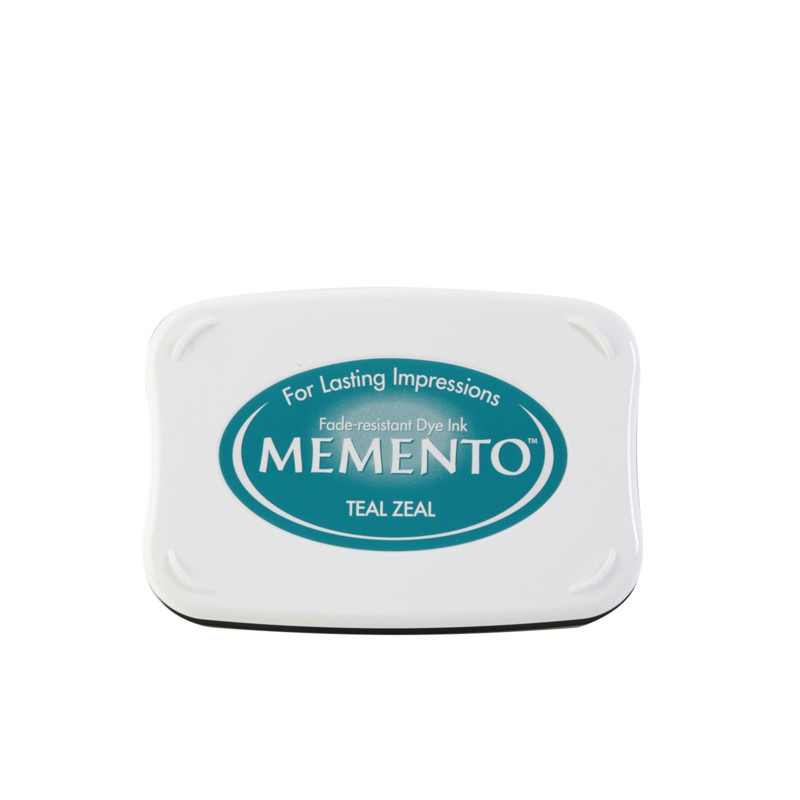ME-000-602 Memento Ink Pad Teal Zeal