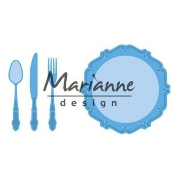 LR0566 Marianne Design Creatables diner set