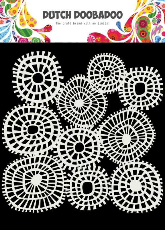 470.715.618 Mask Art Striped Circles