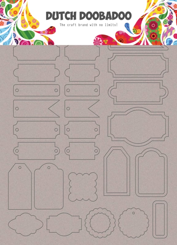 492.006.006 Greyboard Art Labels and tags