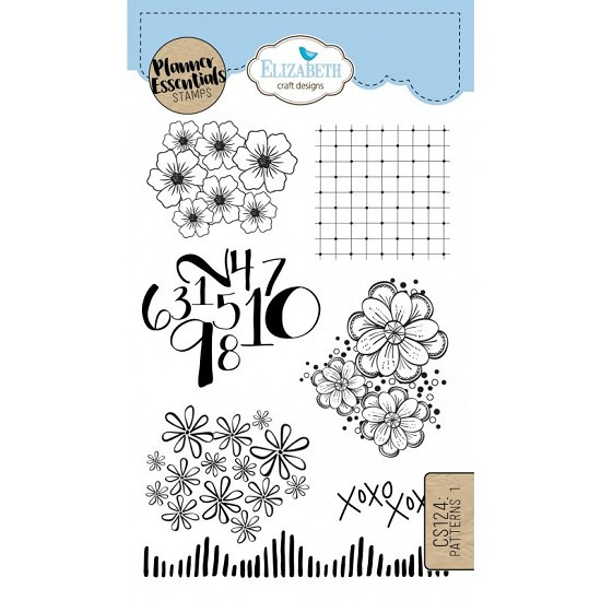 CS124 ECD Clearstamps Pattern 1