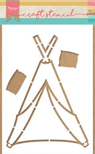 PS8021 Craft Stencil Tipi