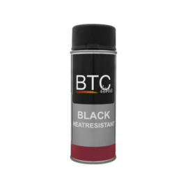 BTC Spray Professional Hittebestendig Zwart 400 ml