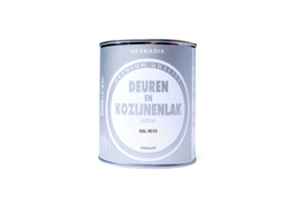 Hermadix Deuren en Kozijnenlak Ral 9010 Zijdeglans 750 ml