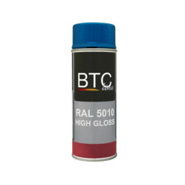 BTC Spray Professional Ral 5010 Hoogglans 400 ml
