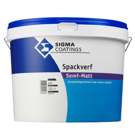 Sigma Spackverf Semi-Matt 10 liter