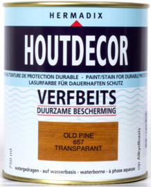 Hermadix Houtdecor Verfbeits Transparant Old Pine 657 750 ml