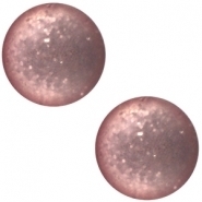 Slider zilver met cabochon paipolas matt antique pink