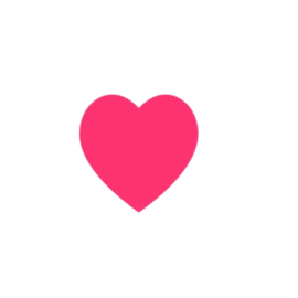 Sticker - Regenboog - Hartjes - Roze