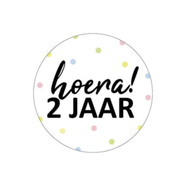 Stickers | HOERA |  2 JAAR